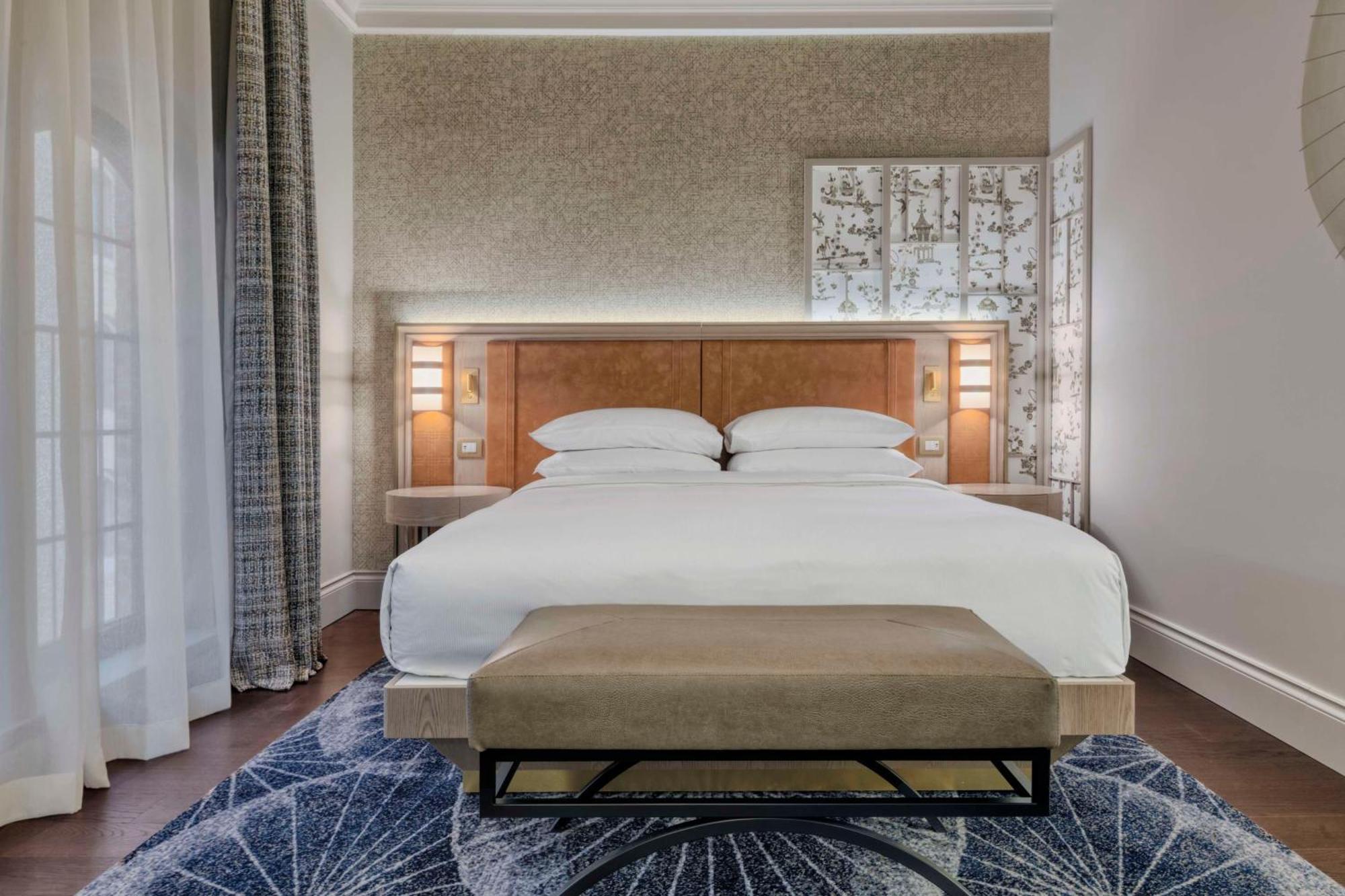 Hilton Molino Stucky Venezia Esterno foto A bedroom at the hotel
